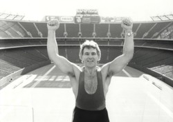 Steve at Giants Stadium